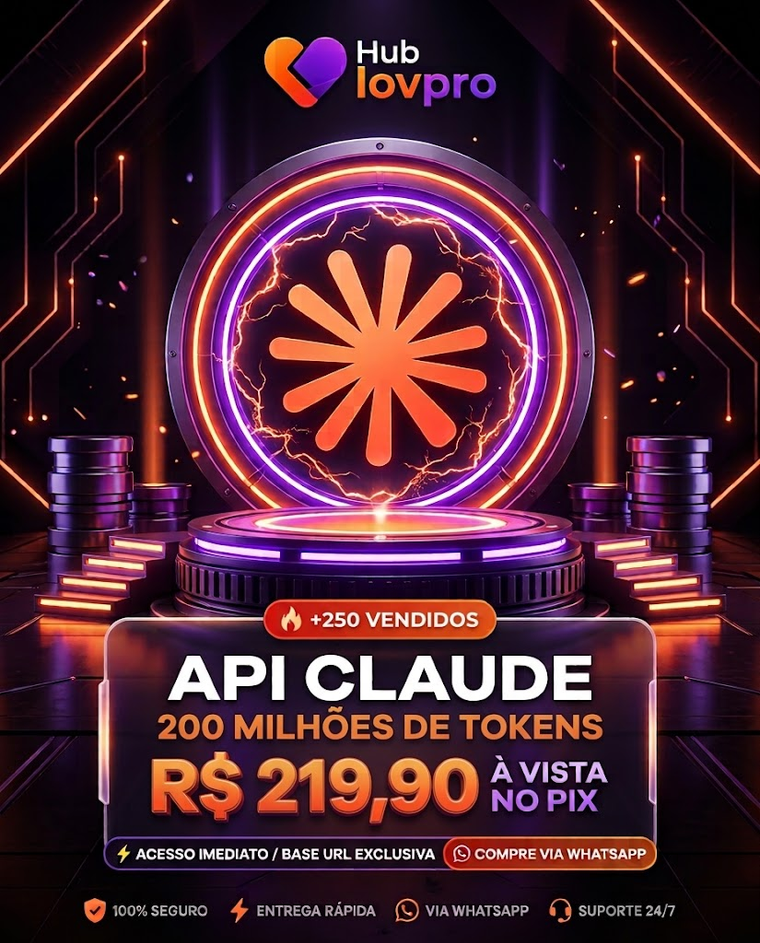 API Claude — 200 milhões de tokens