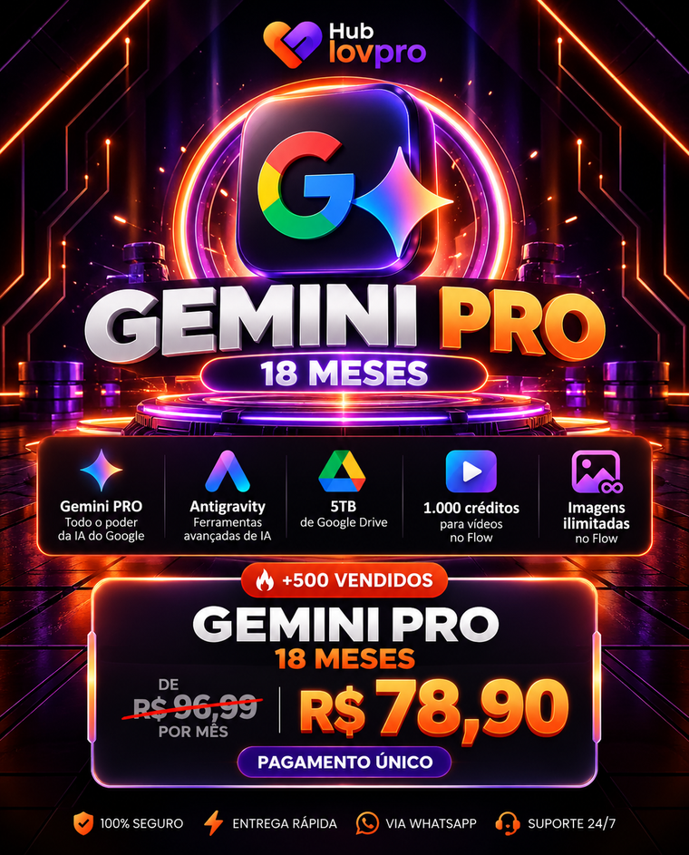 GEMINI PRO 18 MESES